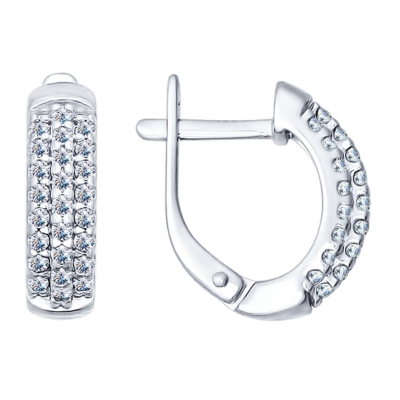 Серьги из серебра