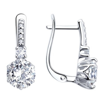 Серьги из серебра