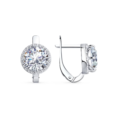 Серьги из серебра