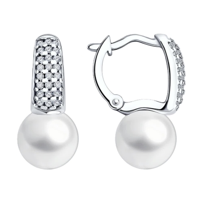 Серьги из серебра