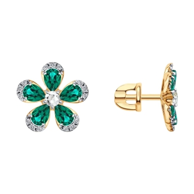 Серьги из золота