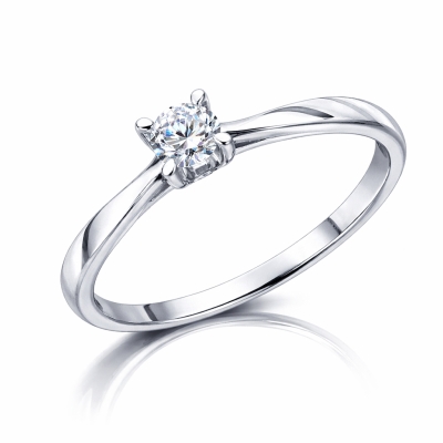 Inel din aur cu diamante