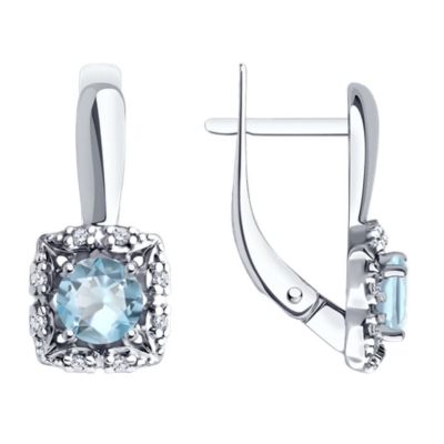 Серьги из серебра