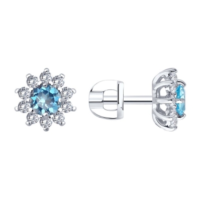 Серьги из серебра