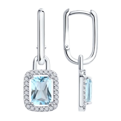 Серьги из серебра