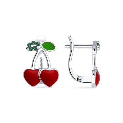 Серьги из серебра