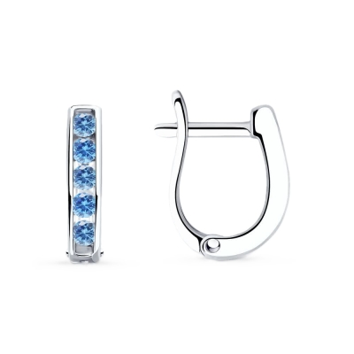 Серьги из серебра
