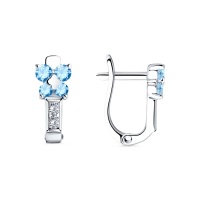 Серьги из серебра