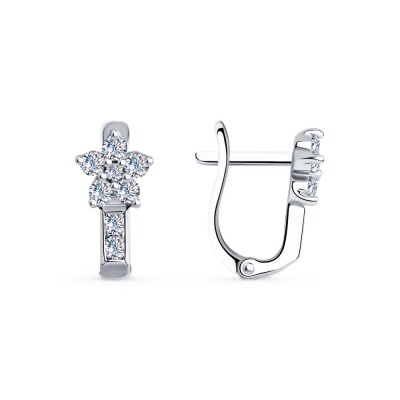 Серьги из серебра