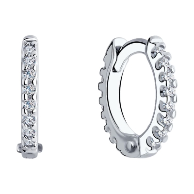 Серьги из серебра