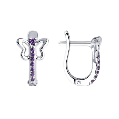 Серьги из серебра