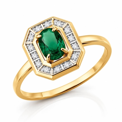 Inel din aur cu diamant