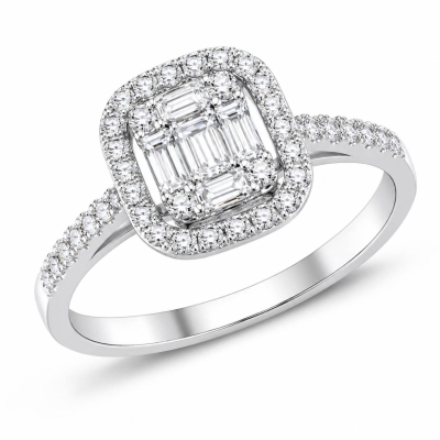 Inel din aur cu diamant