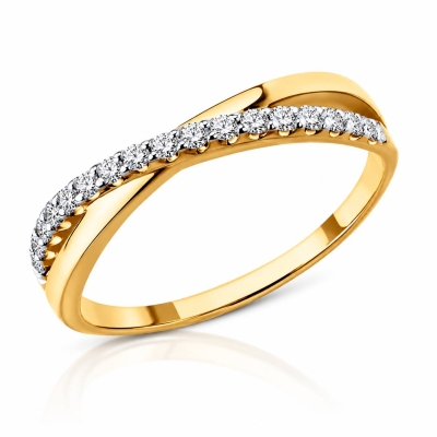 Inel din aur cu diamant