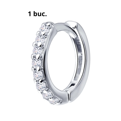 Серьга из серебра