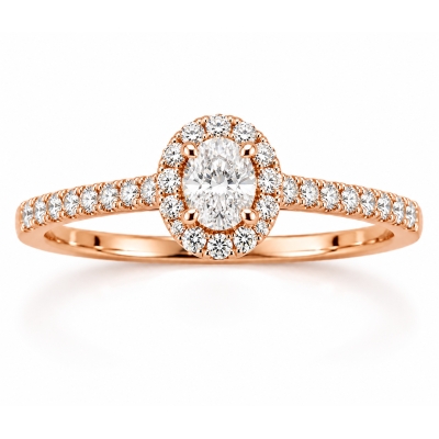 Inel din aur cu diamant