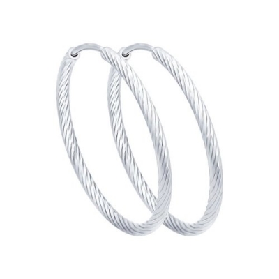 Серьги из серебра