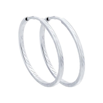 Серьги из серебра