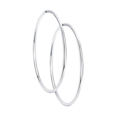 Серьги из серебра